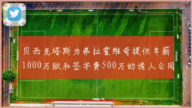 贝西克塔斯为弗拉霍维奇提供年薪1000万欧和签字费500万的诱人合同