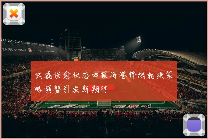 武磊伤愈状态回暖海港锋线轮换策略调整引发新期待